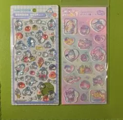 ボンボンドロップシール・すりガラス風シール