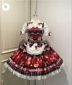 Epetice Strawberry Cream ジャンパースカート