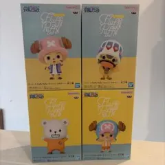 ワンピース Fluffy Puffy フィギュア 4体セット