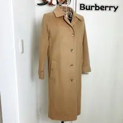 バーバリー BURBERRYS ロングコート ウール×カシミヤ 11AB3 美品のサムネイル