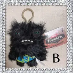 正規品 ZURU Fuggler Keyring ファグラー 第四代 黒 Ｂ