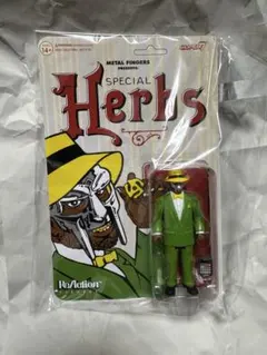 新品未開封 SUPER7 MF DOOM フィギュア WAVE 02 MF DOOM ReAction Figures Wave 02 - MF DOOM (Mm..Food)