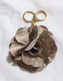 フラワーキーホルダー