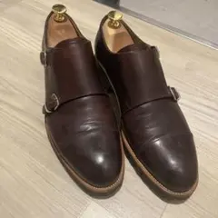 ま*様 Lloyd footwear ロイドフットウェア シングルモンク ブラウ