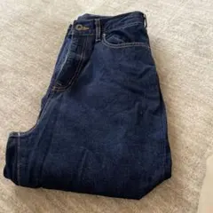 レディース デニムパンツ インディゴブルーのサムネイル