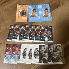 鬼滅の刃 アクリルキーホルダー　シールセット計17点セット