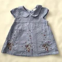 petit main 刺繍入りノースリーブ トップス 100 キッズ ブラウス