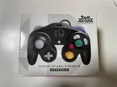 ゲームキューブ コントローラー スマブラブラック 大乱闘スマッシュブラザーズ