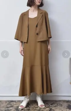 レトロガール　ジャケットセットキャミワンピース