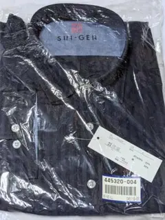 未使用 SUI-GEN ストライプシャツ 半袖〜五分袖辺り