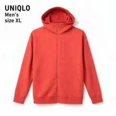 ✨️ユニクロ UNIQLO ドライスウェット フルジップパーカー XL オレンジ