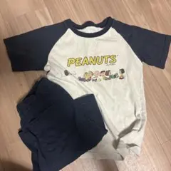 GU KIDS ラウンジセット Peanuts 120 パジャマ
