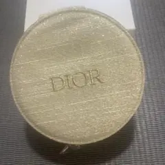 【新品】DIOR ディオール 2024ノベルティ 限定丸型バニティポーチ