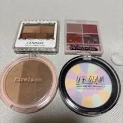 アイシャドウパレットとファンデーションセット