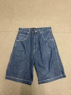 古着　デニムハーフパンツ