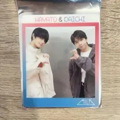 M!LK 2024「HERO」Random Frame Card 佐野、塩﨑