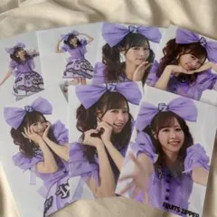 仲川瑠夏　生写真7枚セット