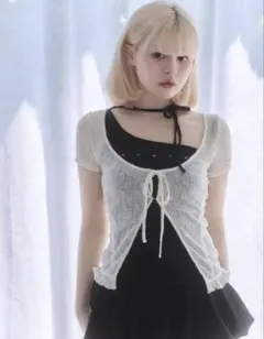 andmary Claire set tops Black アンドマリー Claire set tops black andmary - メルカリ
