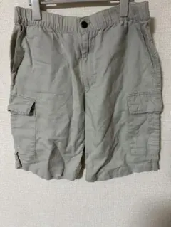 メンズ カーゴショートパンツ ベージュのサムネイル