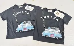 【新品未使用】LOGOS DAYS トミカ キャンプ 半袖 110 120