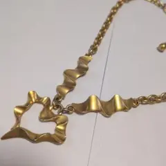 ゴールドカラー　チェーンスタイル　ペンダントネックレス