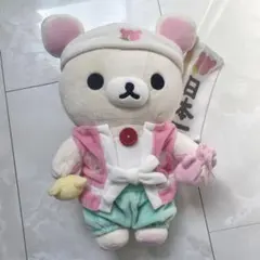 リラックマ　あつめてぬいぐるみM 日本昔話　桃太郎　金太郎　浦島太郎