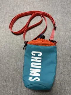 CHUMS 水筒カバー 青・オレンジ