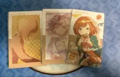 プロセカ 東雲絵名 エピカ 26C 特訓前後 バースデー 箔押し 3枚セット