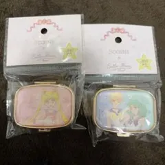 3COINS 美少女戦士セーラームーン コンパクトミラー 2種セットのサムネイル