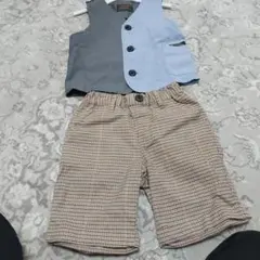 ⭐最終値下げ⭐BREEZEキッズ ベストとショートパンツセット120cm
