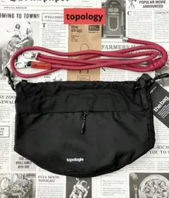 topologie the bag トポロジー ブラックショルダーバッグ 新品