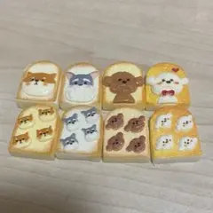 ミニチュア ドッグトースト 8個セット ドールハウス デコパーツ