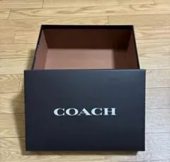 ★COACH ❗️ギフトボックス 黒 《サイズ.21×30.7×11.5cm》