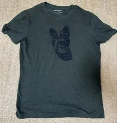 BANANA REPUBLIC 犬プリント Tシャツ S 古着のサムネイル