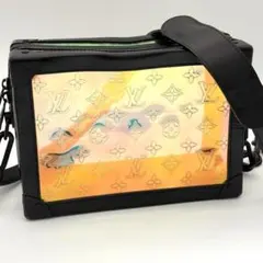 美品 ルイヴィトン モノグラム プリズム ソフトトランク ショルダー 
