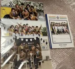 ✨新品＆未使用✨嵐× Hey!Say!JUMP☆クリアファイル3枚＋ノート☆