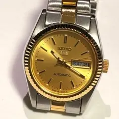 SEIKO ゴールド 時計 日付表示 - メルカリ