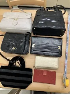 【格安 7点セット】レディース バッグ 財布 まとめ売り ※ジャンク扱い