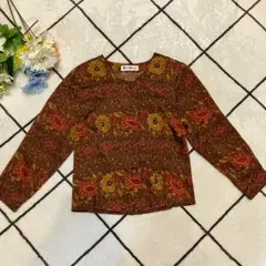 ピエールバルマン PIERRE BALMAIN ヴィンテージ ブラウス 花柄 other - ピエールバルマン PIERRE BALMAIN ヴィンテージ ブラウスの