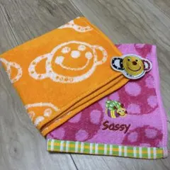 Sassy タオルハンカチ 2枚セットのサムネイル