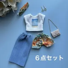 968／22cmドール服コーディネート6点セットのサムネイル