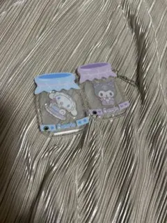 サンリオ カスタムアクリルチャーム クロミ＆シナモン