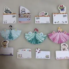 ディズニー　プリンセスドレス型　ダッフィー　シェリーメイ　メモ用紙
