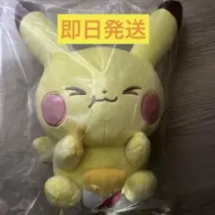 一番くじ　ポケピース　B賞　ピカチュウぬいぐるみ