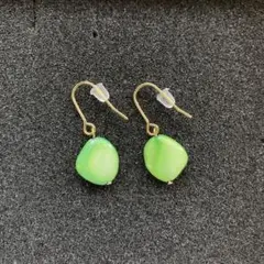 天然石 グリーン系 ピアス