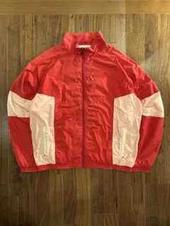 90s Holloway ナイロンジャケット 赤白 USA古着 ヴィンテージ M