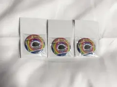 教育番組 くじメイト E-6 缶バッジ ステッカー セット 退化