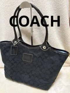 未使用品】コーチ COACH トートバッグ 肩がけ キルティング エンボス 