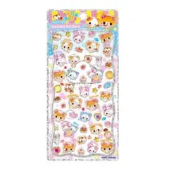 【正規品】ジュエルプチドロップステッカー ハムハムカフェ