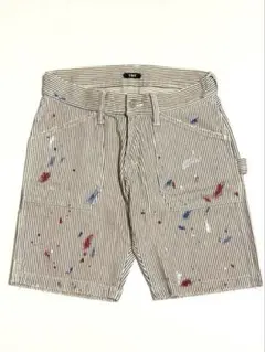 TMT ペインター ショートパンツ ペンキ飛び M ダメージ加工のサムネイル